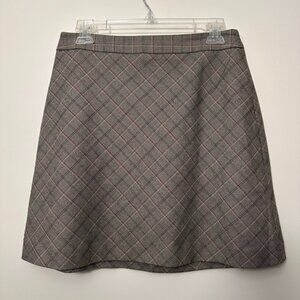 Express Plaid Skirt, Sz 8